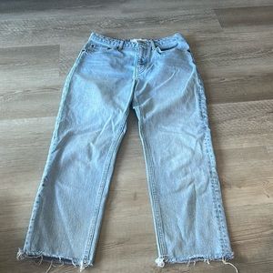 Top shop straight crop